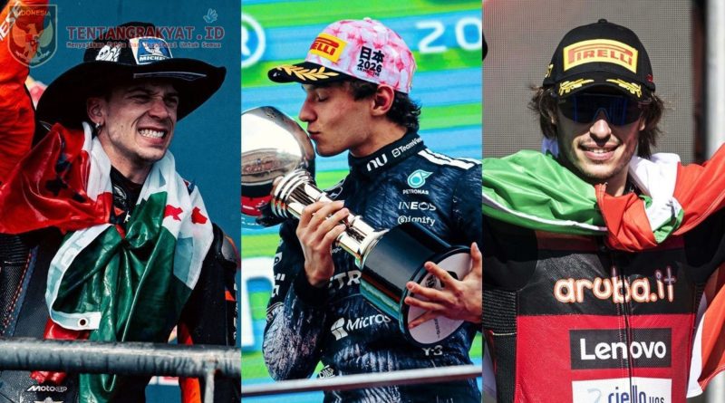 pembalap Italia bangkit MotoGP F1 WorldSBK 2026