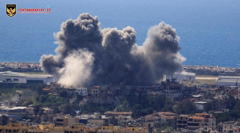 israel serang lebanon konflik timur tengah terbaru