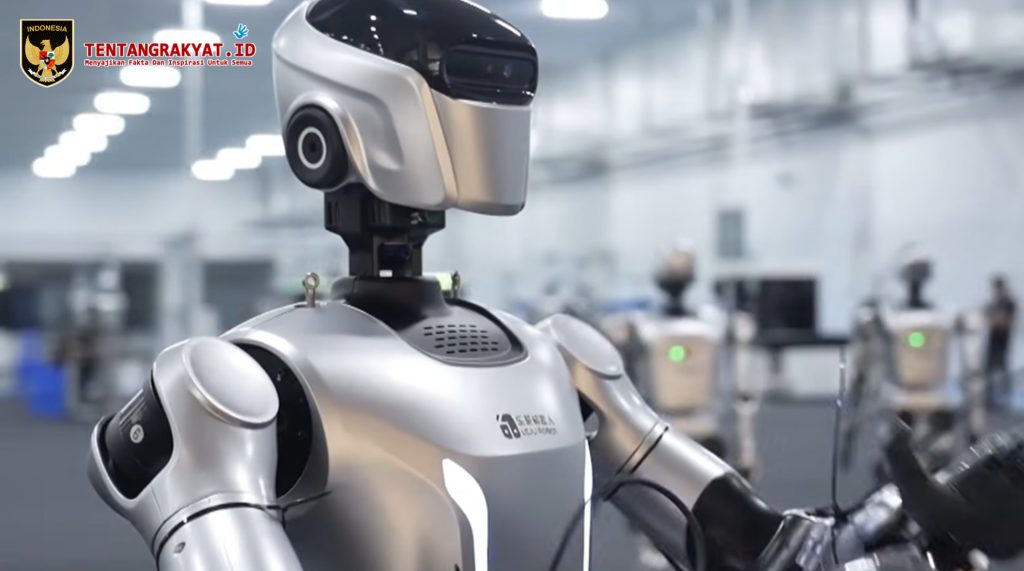 robot humanoid China produksi massal AI 2026