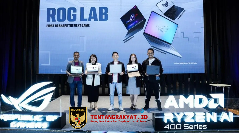 Laptop gaming Asus ROG terbaru berbasis AI di Indonesia