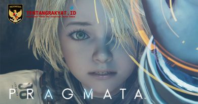 Gameplay Pragmata dari Capcom menampilkan astronaut dan bocah android di bulan