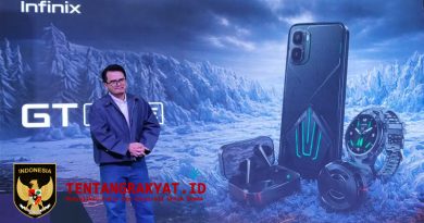 Penampakan desain futuristik Infinix GT 50 Pro yang mengandalkan performa gaming ekstrem dengan fitur bypass charging.