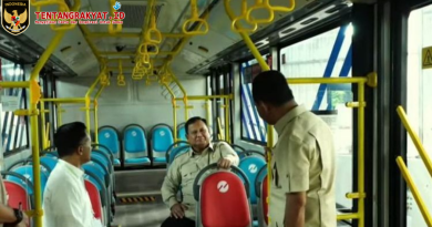 Momen Prabowo Jajal Bus Listrik TransJakarta, Sinyal Dukungan Transportasi Ramah Lingkungan